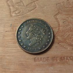 1800's Hard Times Token