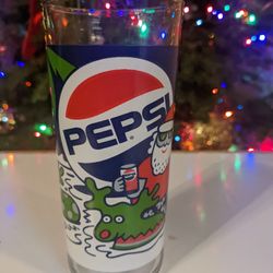 1990 Pepsi Glass