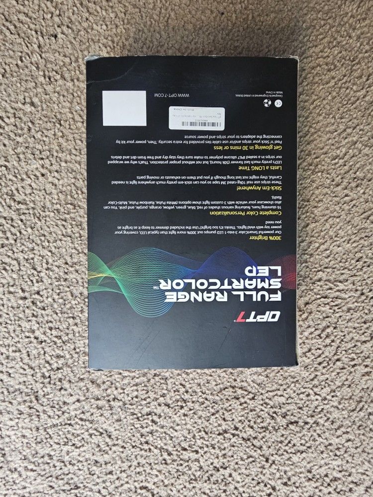 Car Interior Or Exterior Lights. I BOUGHT This For MY Vehicle But Never Installed It.
