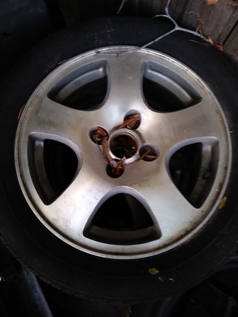 2 fat five rims good condition