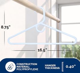 10 - Heavy Duty/Thick Hangers