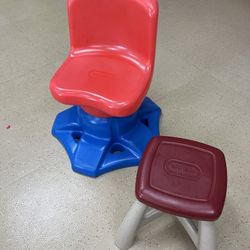 Little Tikes Chair and Stool