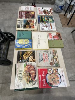 Cooking Books Plus Old Cooking Books