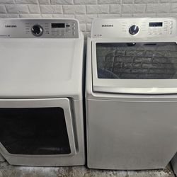 Great Working Agitator Less Samsung Washer And Dryer Set 
