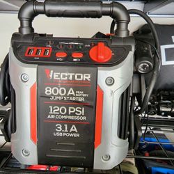 Vector Portable Charger And Compressor Air