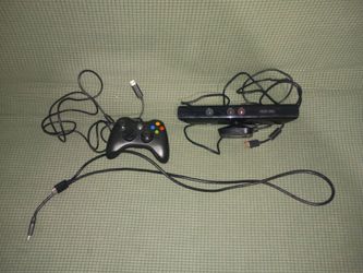 Xbox 360 controller and Kinect