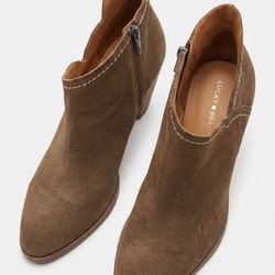 Lucky Brand, Suede ankle boots, Size 11