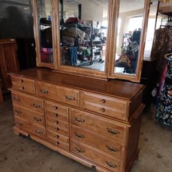 Dresser And Mirror 