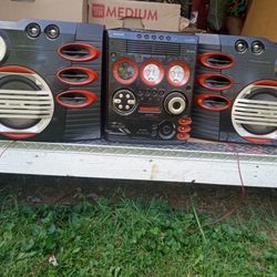 Phillips 5 Disc Change Radio 