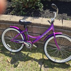 Girls 24" Lajolla Street Cruiser All ALUMINUM Frame.