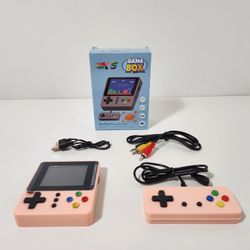 Portable Retro Handheld Game Console 3 Inch Color Screen Children 500 in 1 Classic Games Support 2 Players
