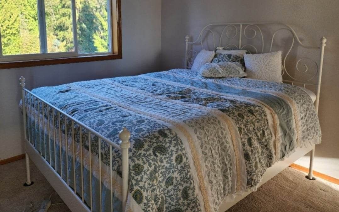Ikea Leirvik Bed Frame, Headboard & Footboard