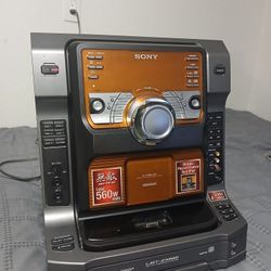 Sony LBT-ZX66i Stereo Muteki 560W 5 Disc Changer Music System 
