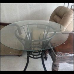 Glass Dinning Room Set