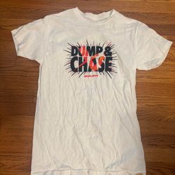 Bauer Hockey Official Logo Print T-Shirt Dump & Chase Adult Size S Excellent Condition Only Worn Once