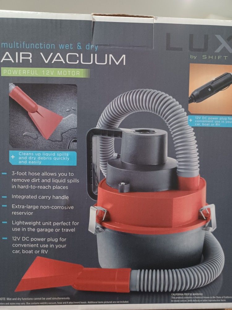New Lux Vehicle Air Vacuum 
