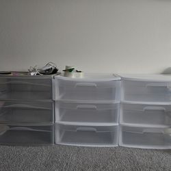 3 Plastic Drawer 