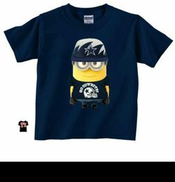 Dallas Cowboys 'Minion T-shirt size 4T