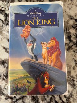 The Lion King VHS