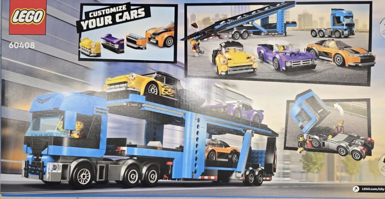 Lego City: Car Transporter (60408) New