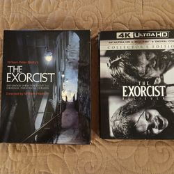 The Exorcist two Movie Blu Ray Set set Exorcist (1974) & Exorcist Believer 2023 (4K Ultra HD factory sealed 