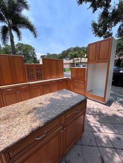 Wood Kitchen cabinet