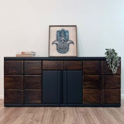 Gorgeous Restored Dresser / Credenza
   72”L x 16.5”W x 31.5”H
