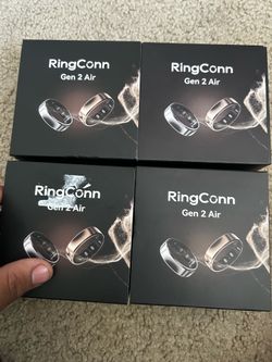 smart ringconn silver and dune gold