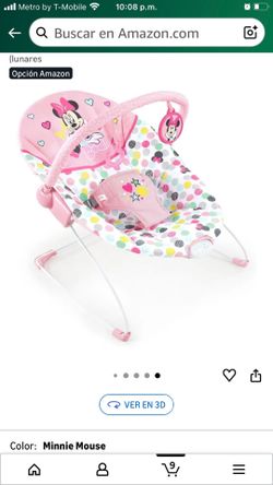 Minnie mouse baby bouncer get