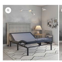 Queen Adjustable Bed frame package save a lot of money comes with a mattress it's a package deal