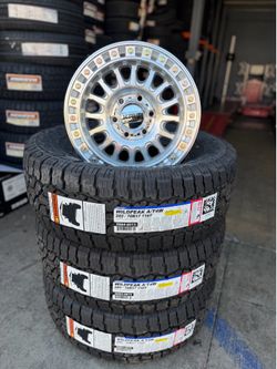 KMC 17" IMS 552  MACHINED 🔥 285/70/17 FALKEN WILPDEAK ✅ 🔥 INSTALLED ✅