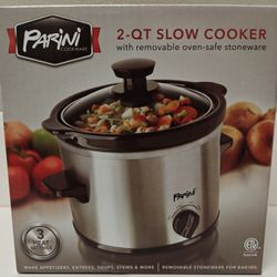 "NEW" 2-QUART SLOW COOKER with REMOVABLE OVEN SAFE STONEWARE!! LAST ONE!  🏖️ SUMMER 🌞