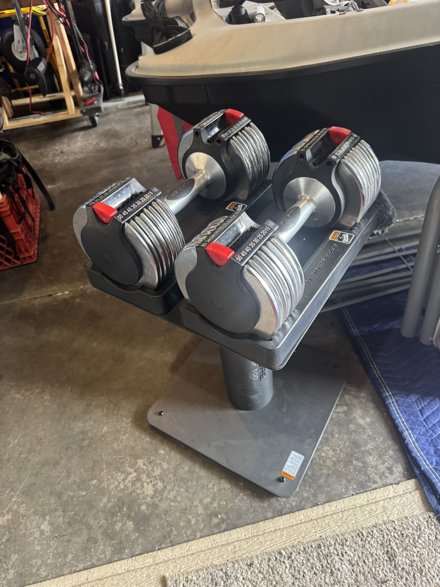 Weider Core Adjustable Dumbbells