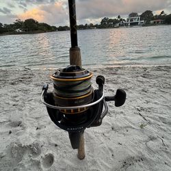 🐠 Preowned Daiwa BG3000 Rod and Reel Combo, Rod is 7FT12-20Lb 🔥