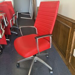 Red Office Chairs 