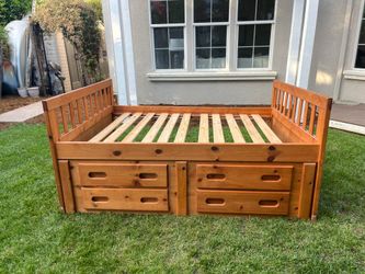 Solid Pine Full 4 Piece Bedroom Set