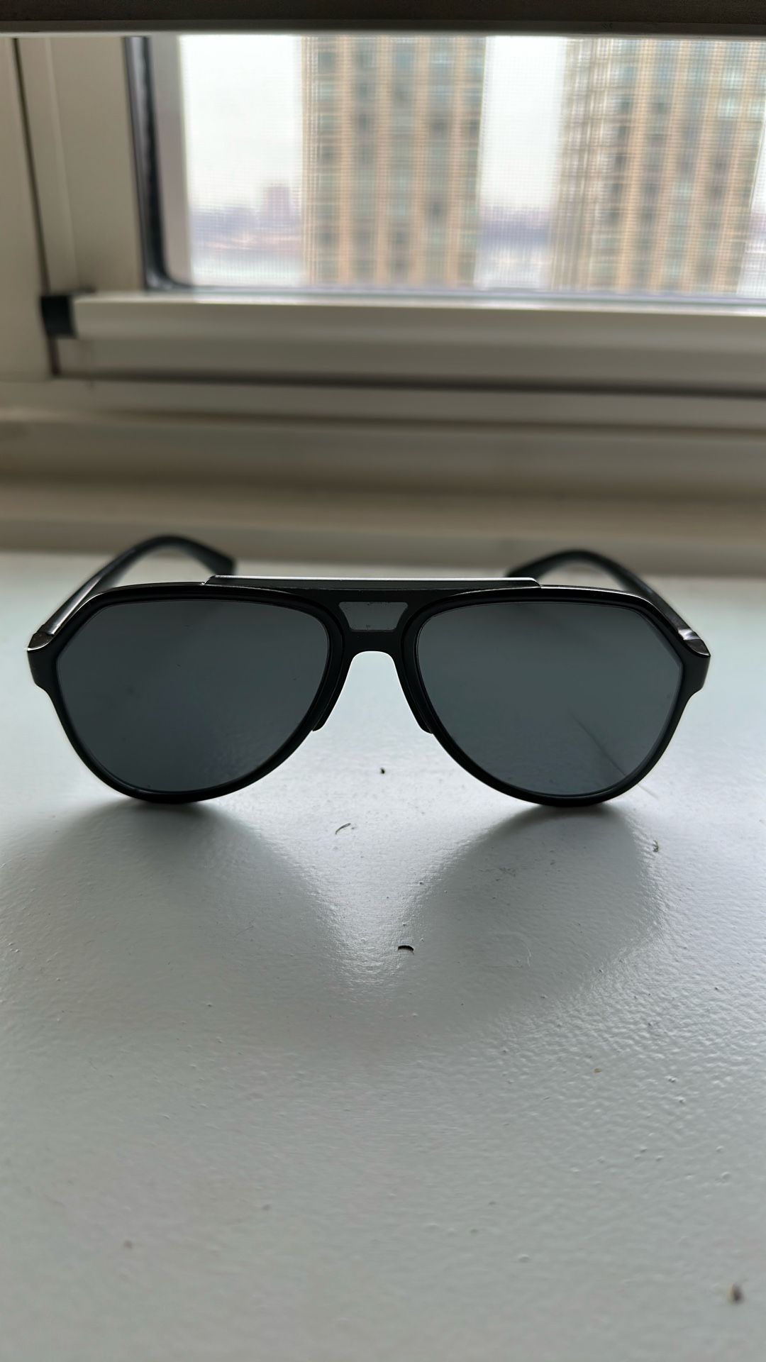 Dolce N Gabbana 1980s Style Aviator Sunglasses