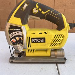 RYOBI JS651L1 6.1 Amp Variable Speed Orbital Jigsaw With Speed Match ***Corded Model***