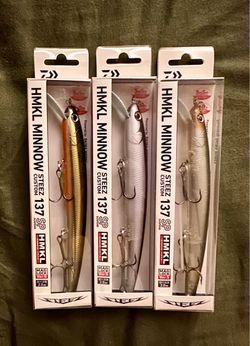 Daiwa HMKL Minnow Steez Custom 137SP Fishing Lures
