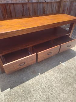 Hi quality wood entry table farmhouse decor home decor tiered table Mesa DE ENTRADA DE MADERA SOLIDA