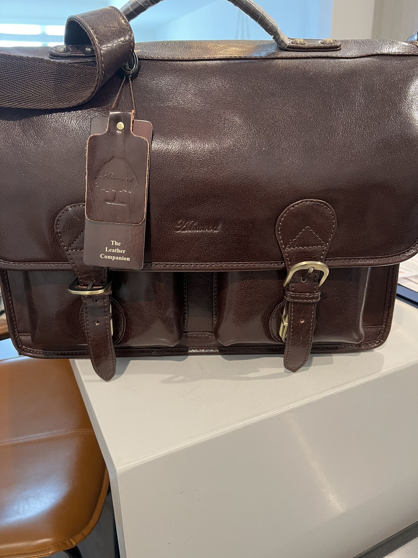 Brand New Leather Briefcase From UK