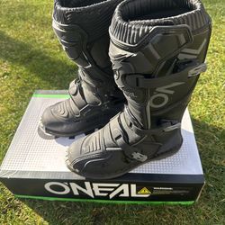 O’neill Size 6 Youth Dirtbike Element Boots