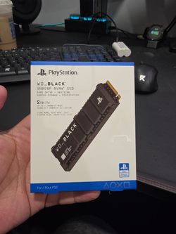 WD_Black SN850P 2TB NVME PC PS5 Drive - NEW