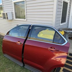 2010, 2011, 2012, 2013, 2014, 2015 Chevrolet Equinox Set Of Red Driver Side Doors