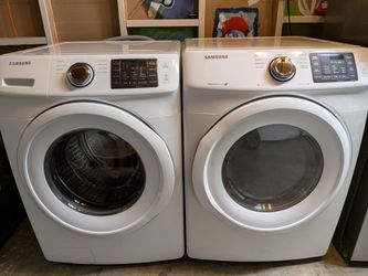 Washer and dryer set