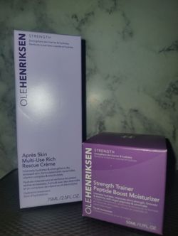 Brand NEW! 🆕   OleHenriksen Face & Body Products - multi-use rich rescue cream / strength trainer (((PENDING PICK UP)))