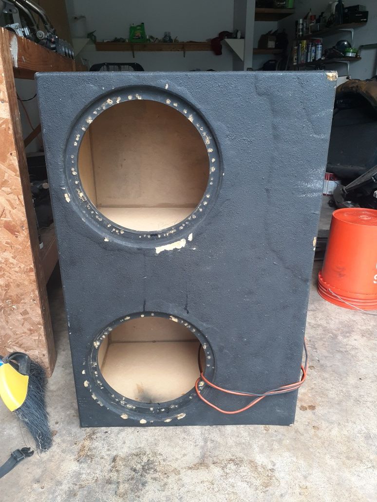 12inch box MDF wood