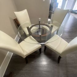 Glass Dining Table