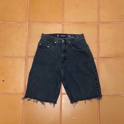 Levi’s silver tab 90’s/2000’s black vintage denim shorts