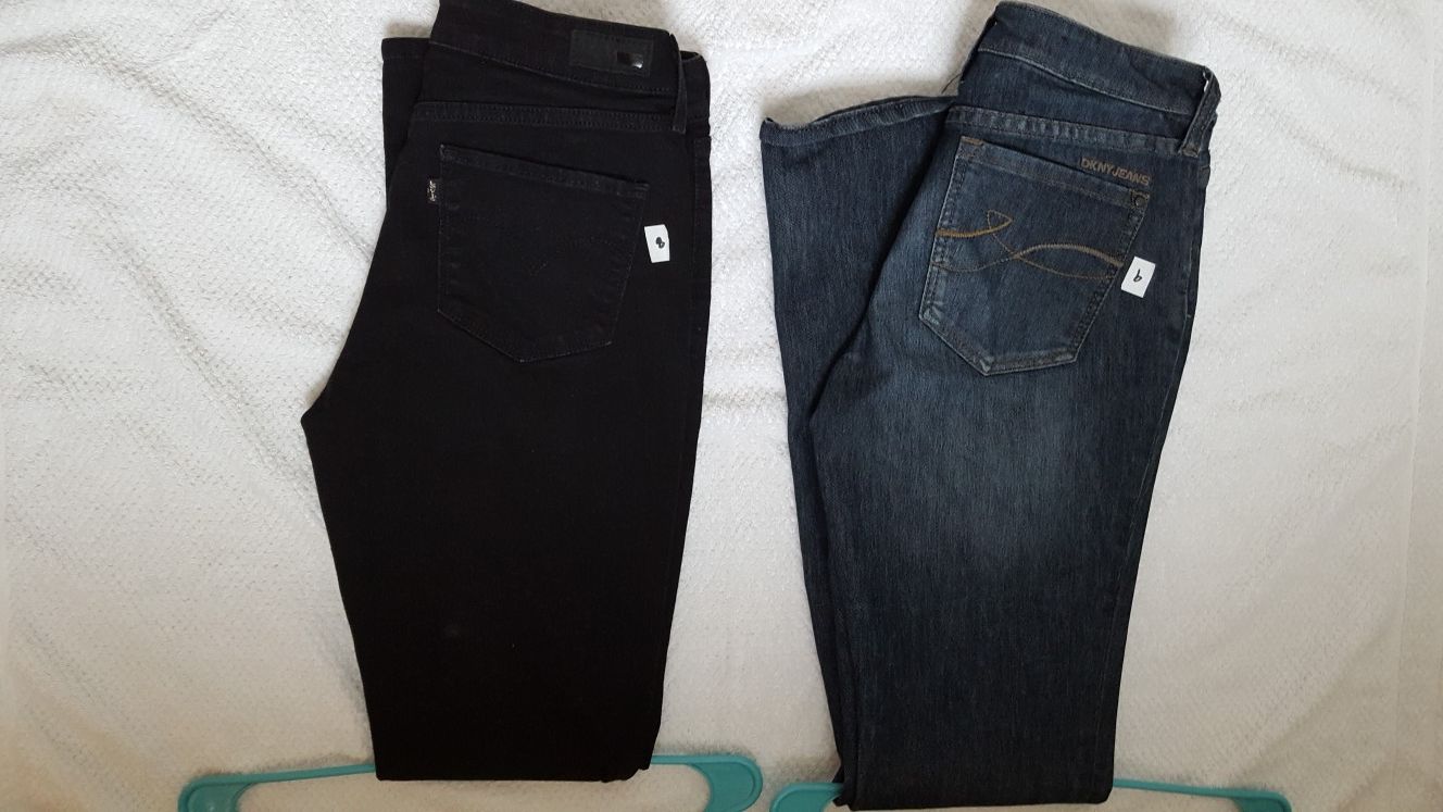 Levi's and DKNY jeans